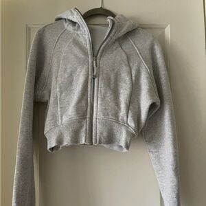 Lululemon Scuba Full Zip Cropped Hoodie